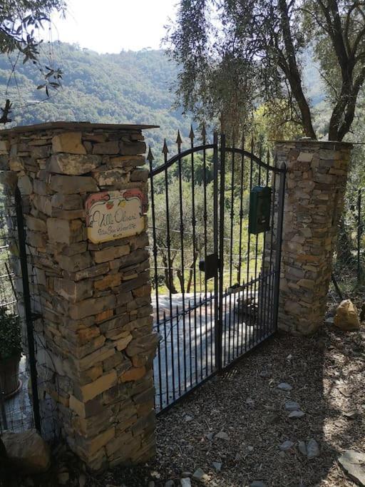 Villa Olivari - Apt Il Melograno Камогли Екстериор снимка